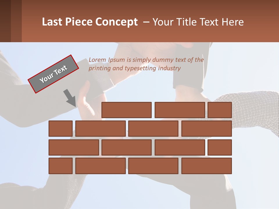 Sad Parent Sand PowerPoint Template