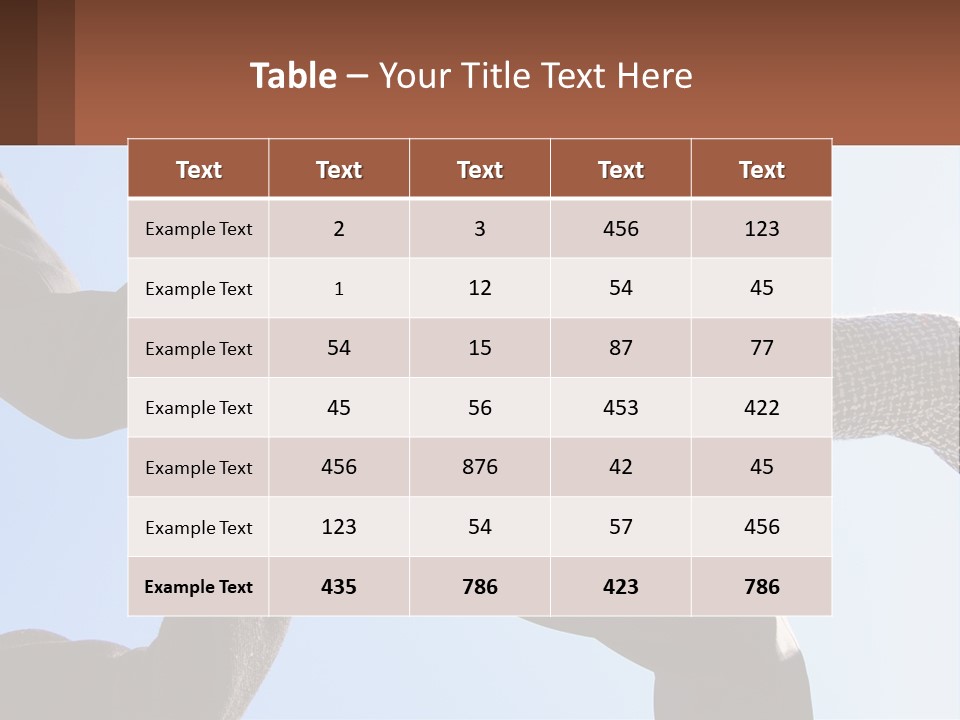 Sad Parent Sand PowerPoint Template