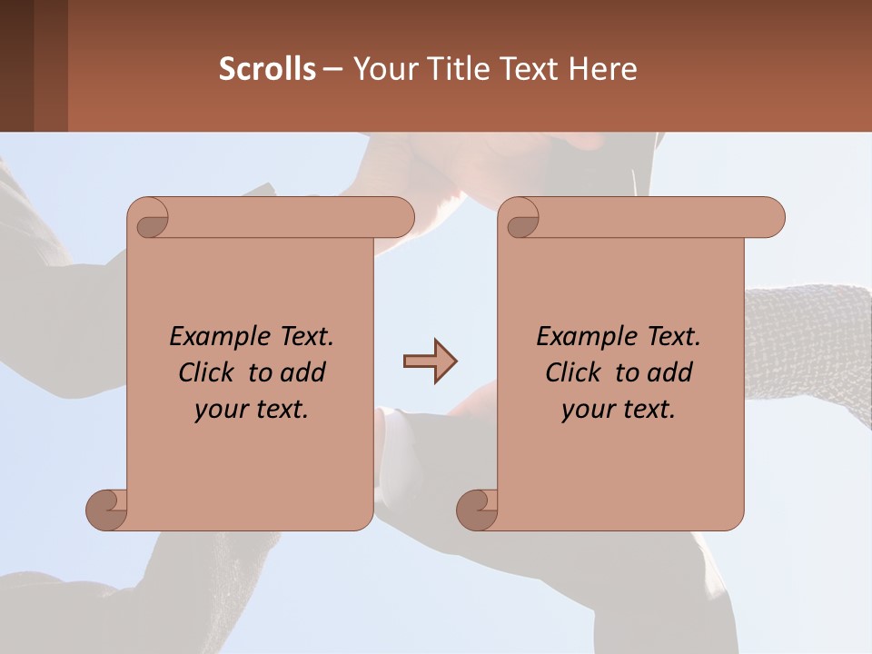 Sad Parent Sand PowerPoint Template