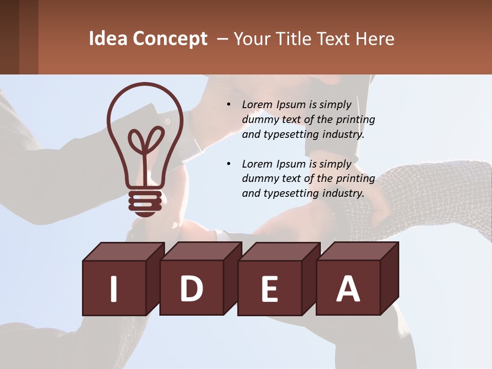 Sad Parent Sand PowerPoint Template