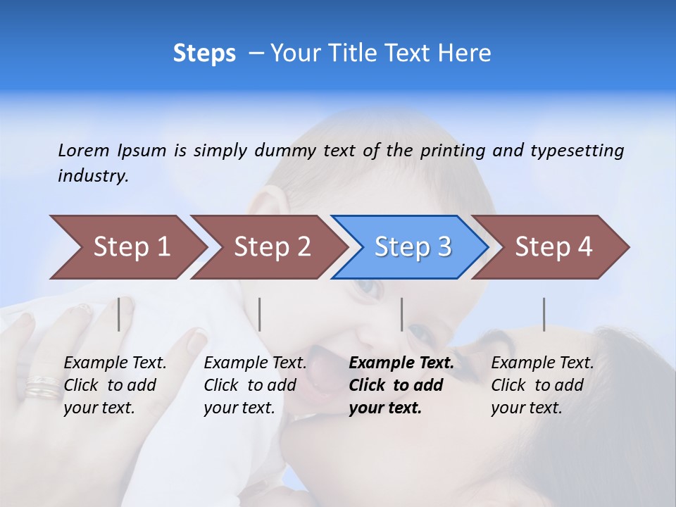 Ocean Family Wave PowerPoint Template