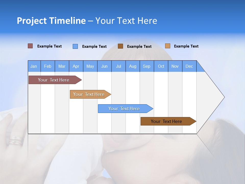 Ocean Family Wave PowerPoint Template