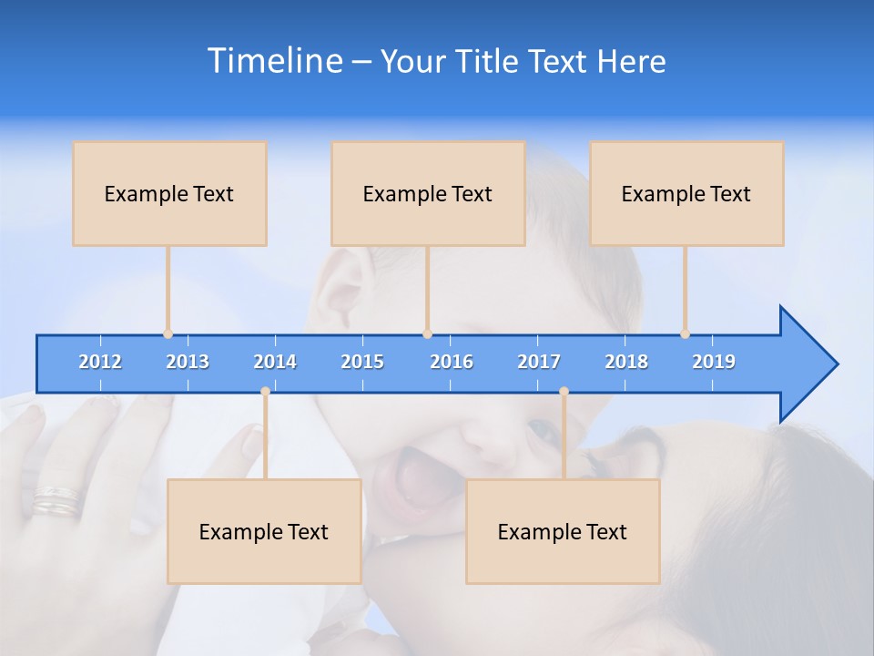 Ocean Family Wave PowerPoint Template