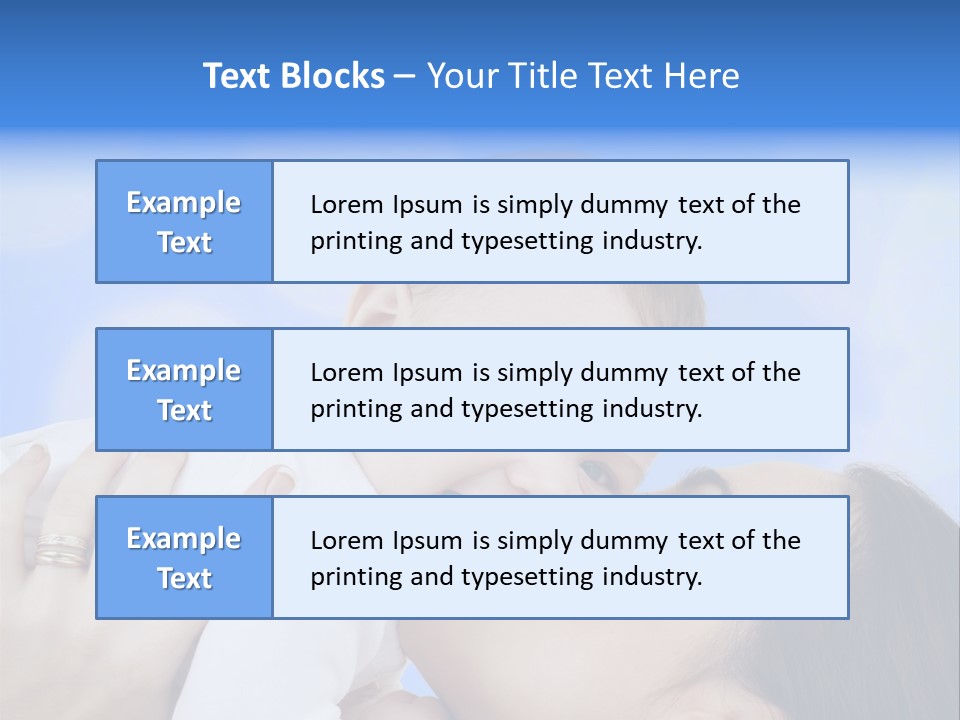 Ocean Family Wave PowerPoint Template