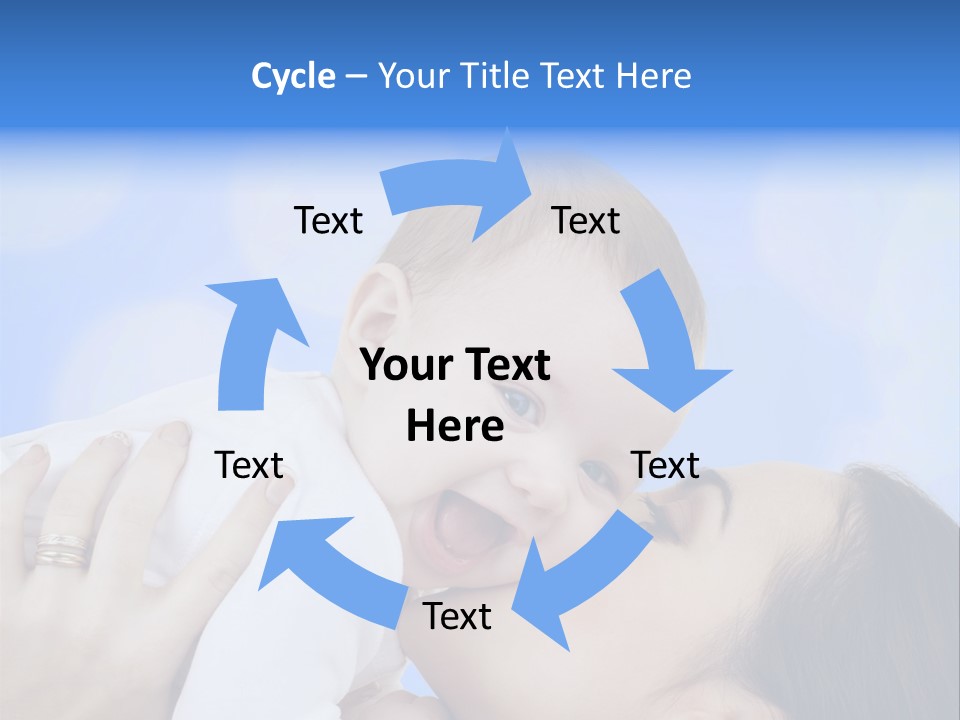 Ocean Family Wave PowerPoint Template