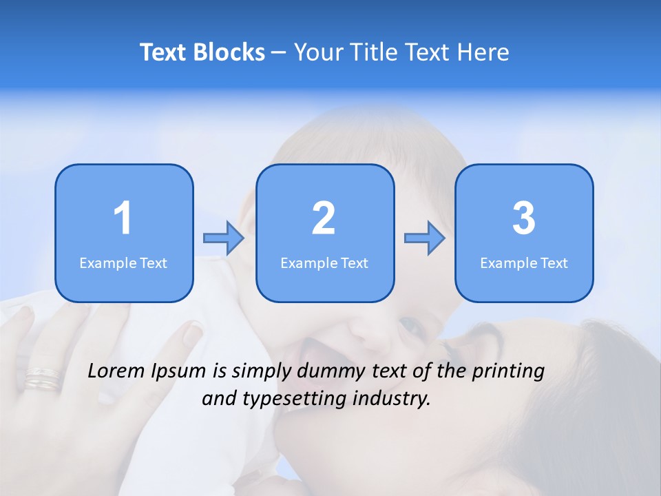 Ocean Family Wave PowerPoint Template