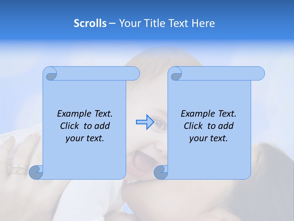 Ocean Family Wave PowerPoint Template