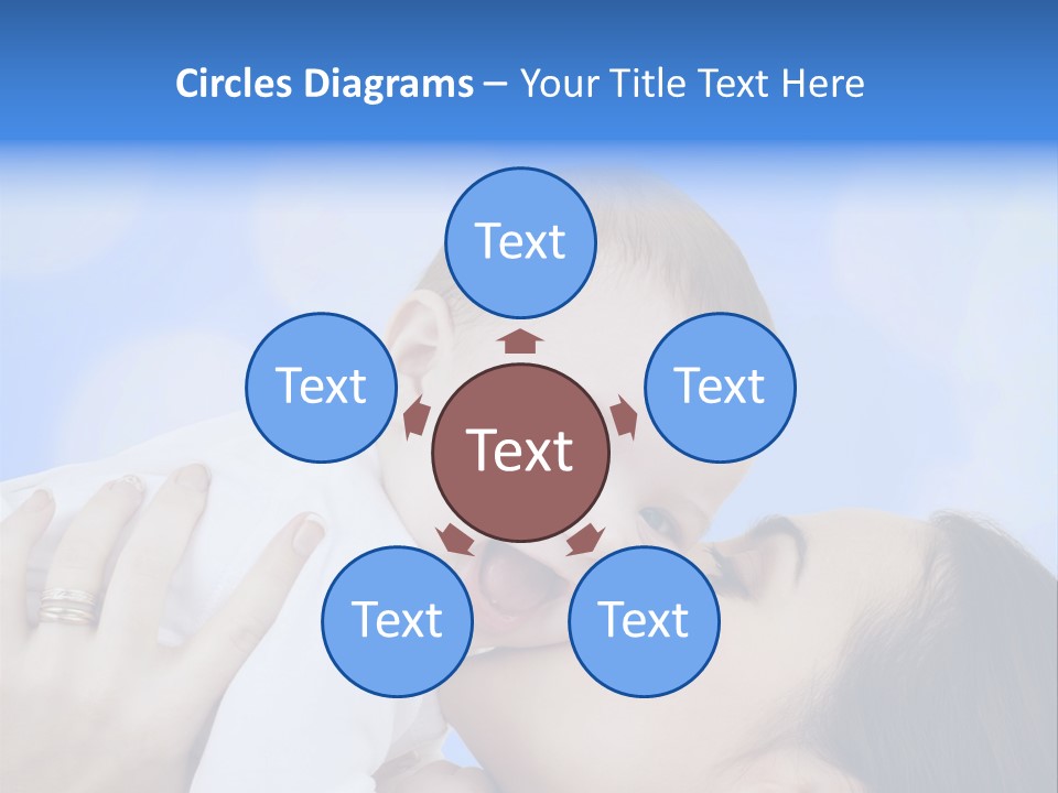 Ocean Family Wave PowerPoint Template