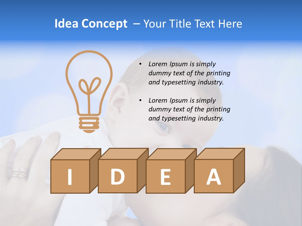 Ocean Family Wave PowerPoint Template