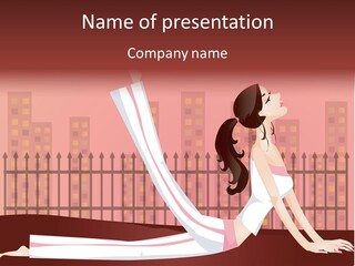 Older Wave Beach PowerPoint Template