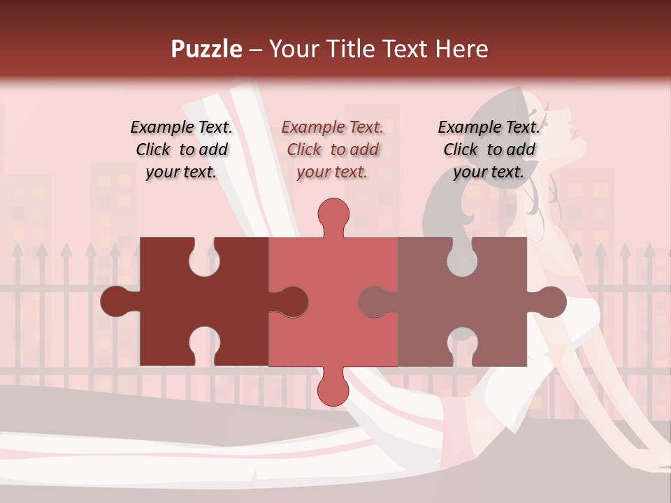 Older Wave Beach PowerPoint Template