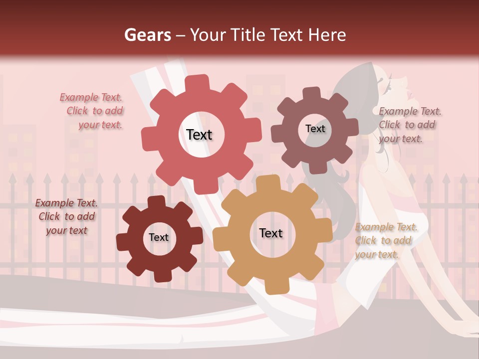 Older Wave Beach PowerPoint Template