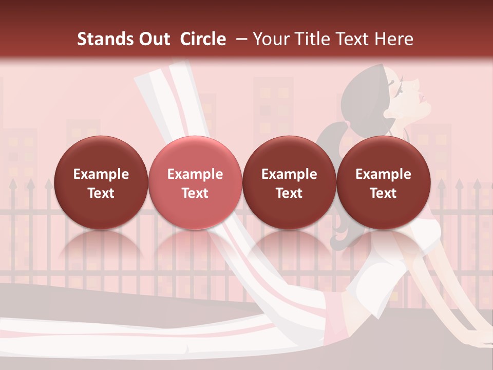 Older Wave Beach PowerPoint Template