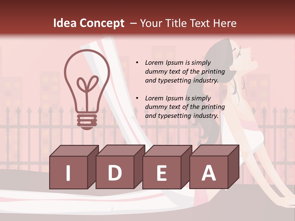 Older Wave Beach PowerPoint Template