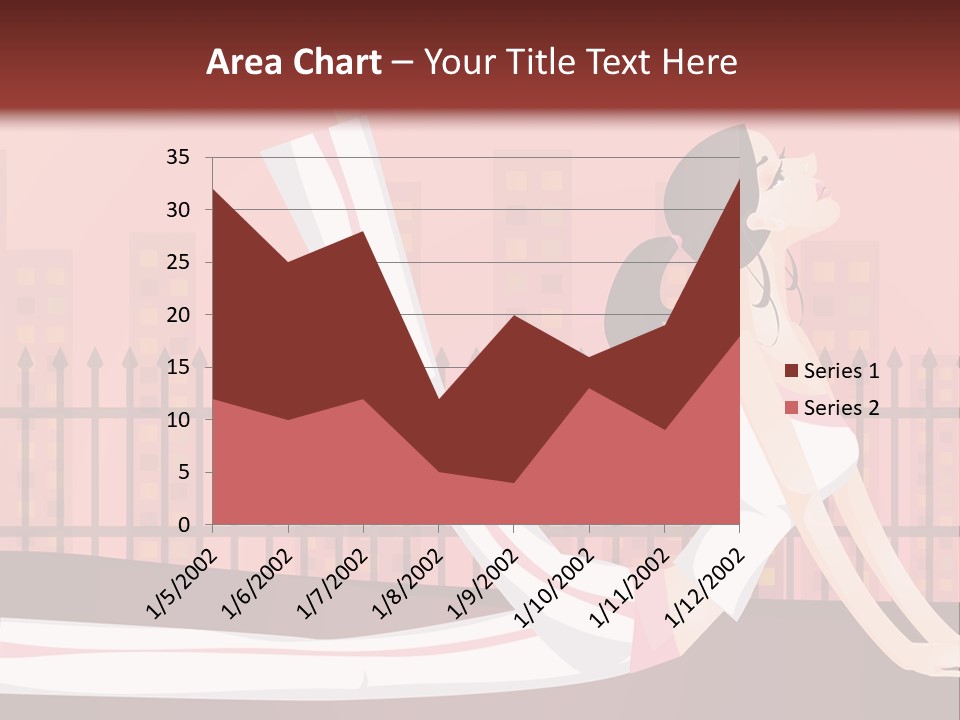 Older Wave Beach PowerPoint Template