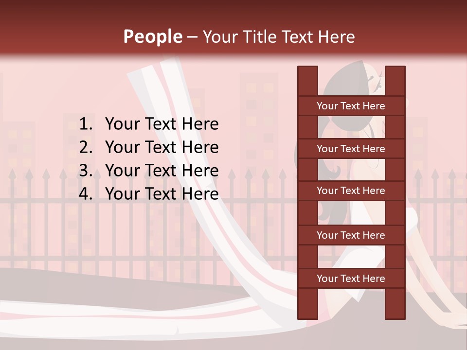 Older Wave Beach PowerPoint Template