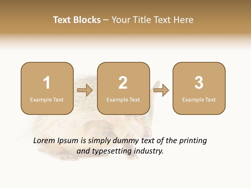 Standing Single Retired PowerPoint Template