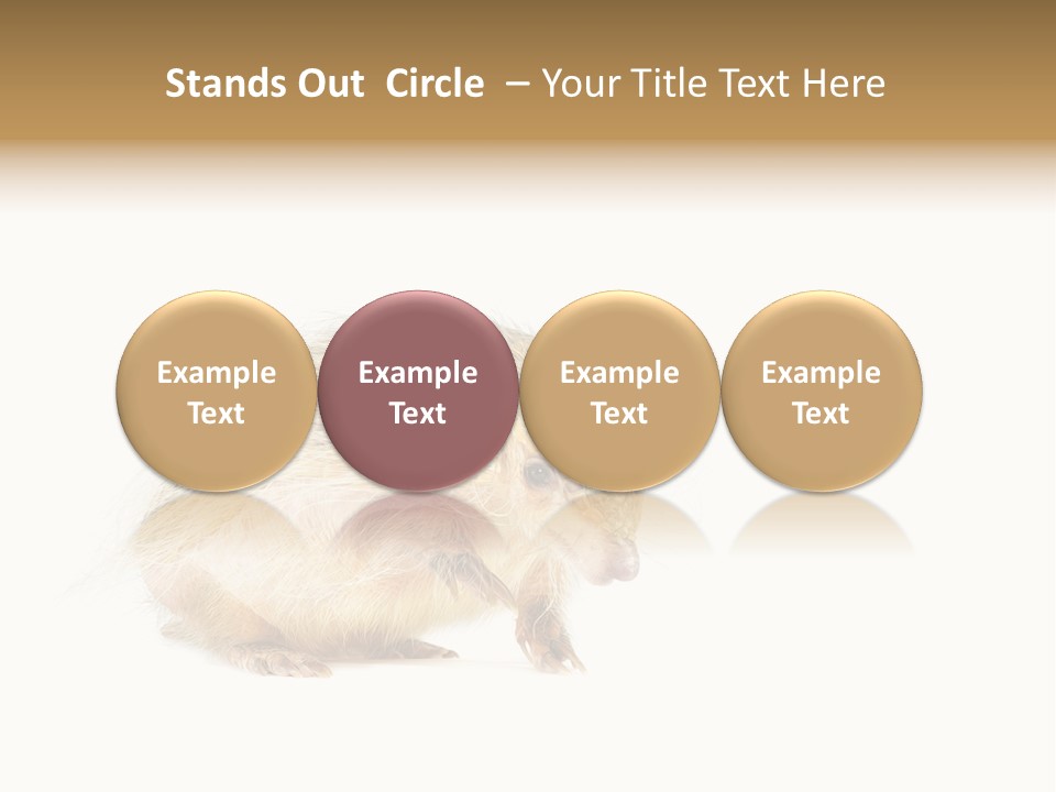 Standing Single Retired PowerPoint Template