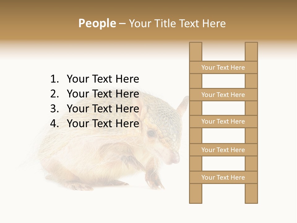 Standing Single Retired PowerPoint Template