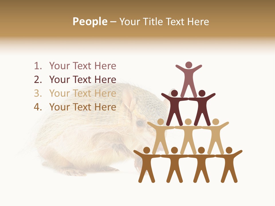 Standing Single Retired PowerPoint Template