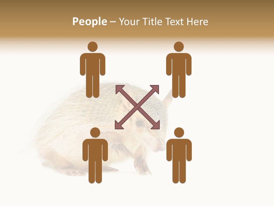 Standing Single Retired PowerPoint Template