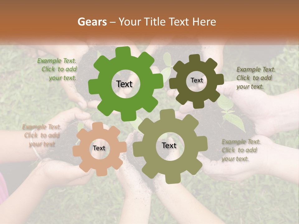 Sunrise Portrait Older PowerPoint Template