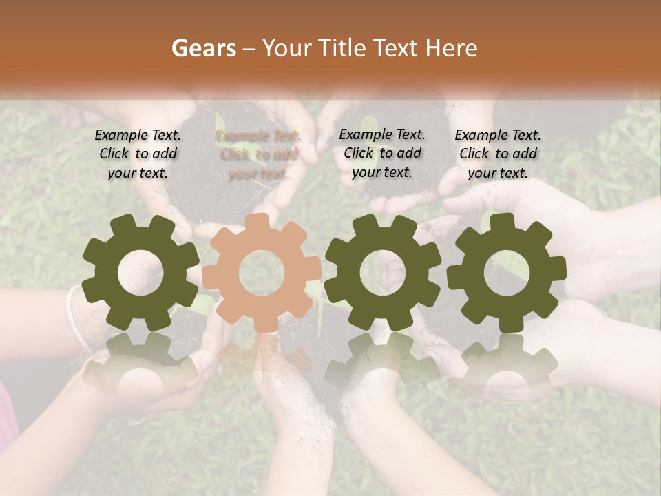 Sunrise Portrait Older PowerPoint Template