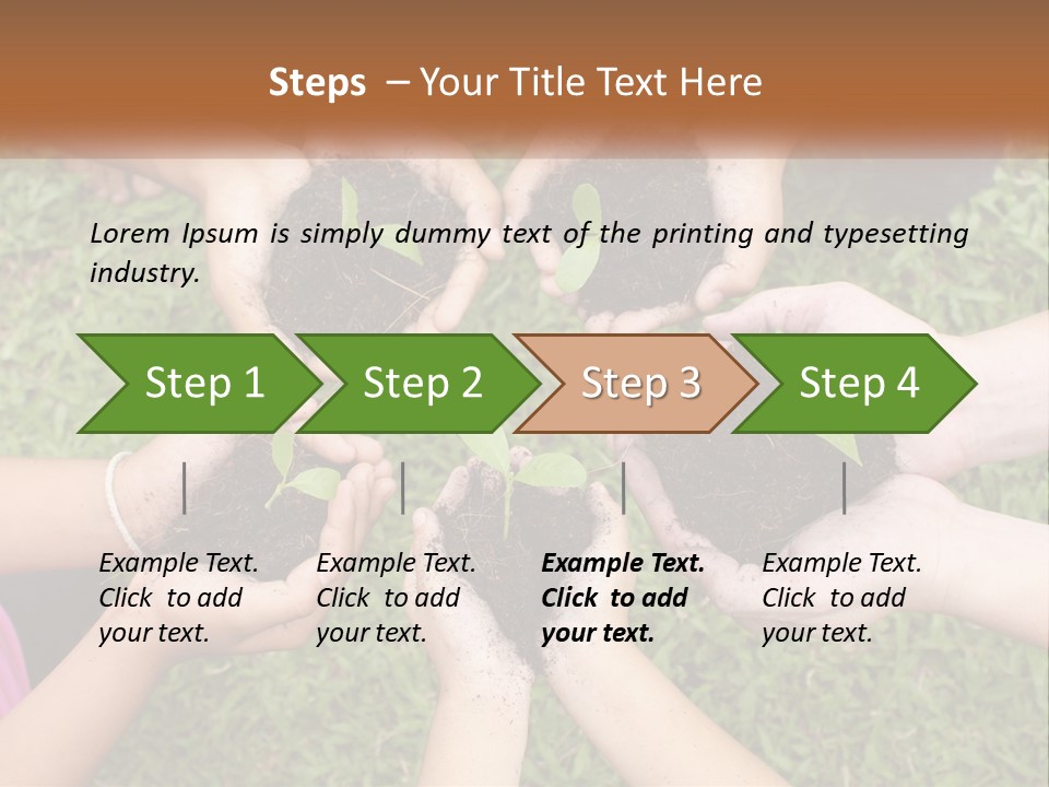 Sunrise Portrait Older PowerPoint Template
