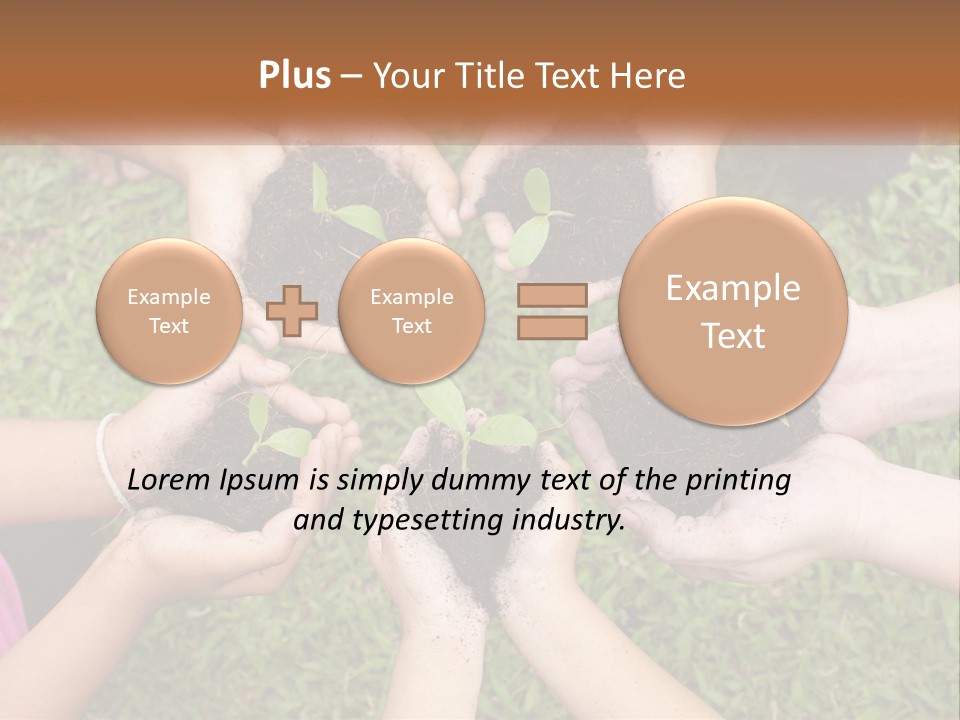 Sunrise Portrait Older PowerPoint Template