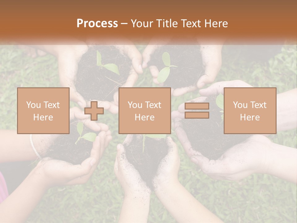 Sunrise Portrait Older PowerPoint Template
