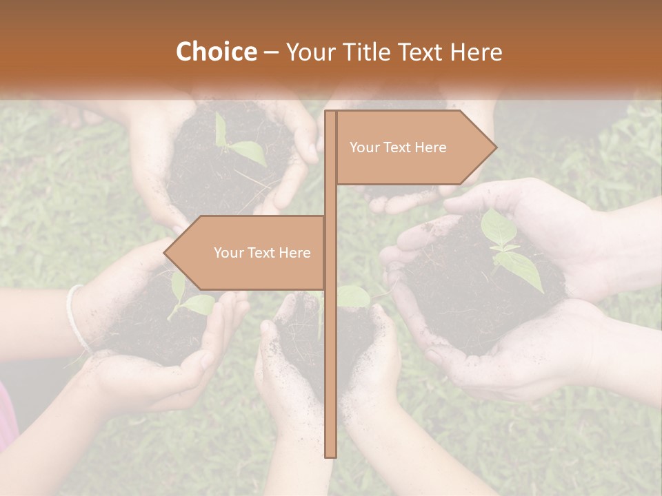 Sunrise Portrait Older PowerPoint Template