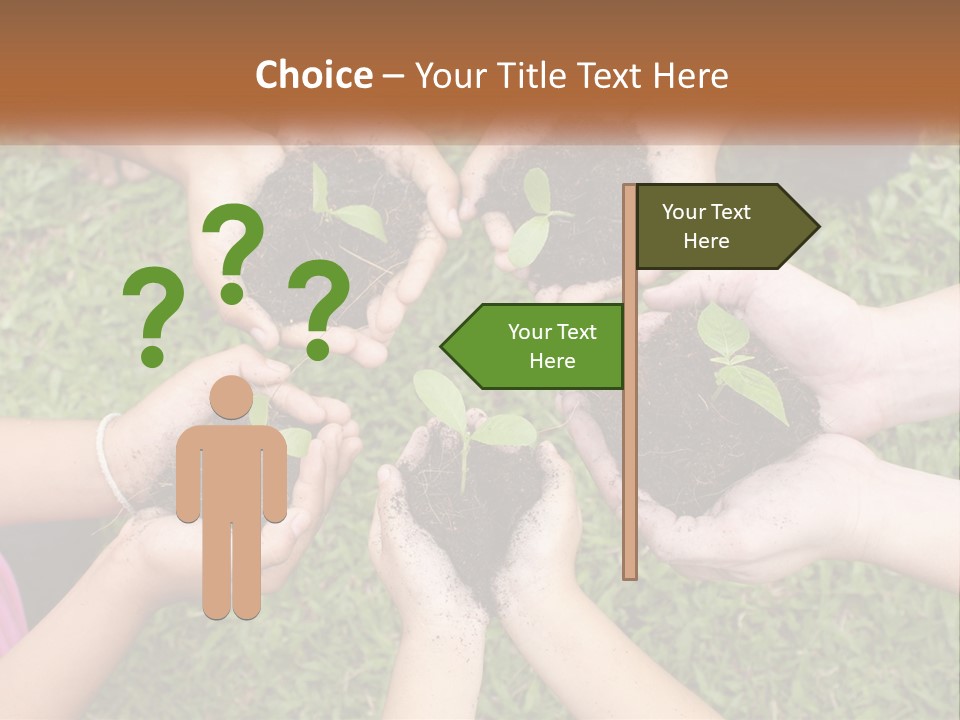 Sunrise Portrait Older PowerPoint Template