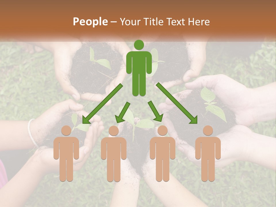 Sunrise Portrait Older PowerPoint Template