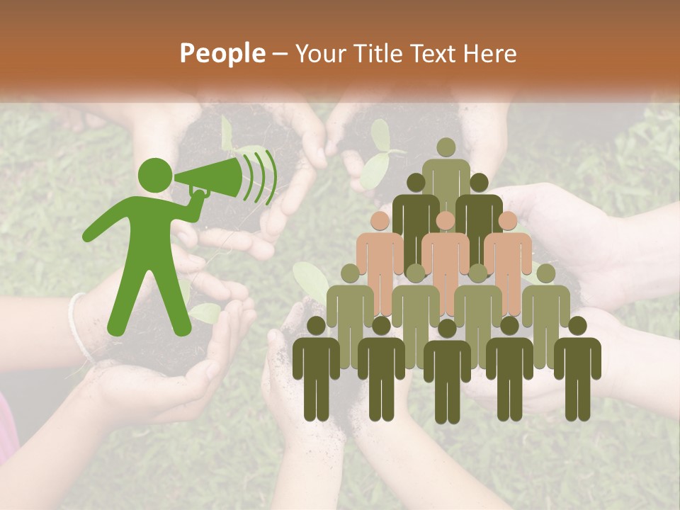 Sunrise Portrait Older PowerPoint Template