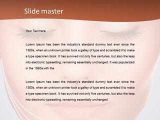 Sunset Sand Wave PowerPoint Template