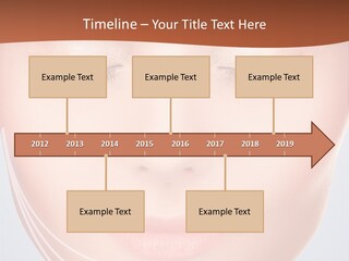 Sunset Sand Wave PowerPoint Template