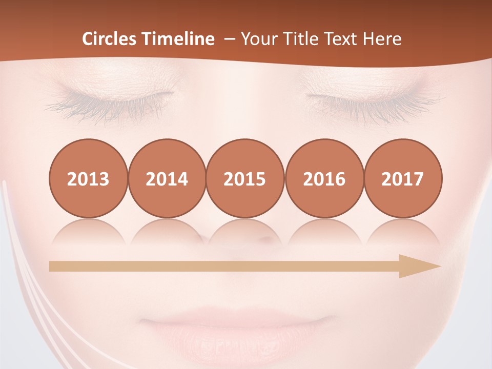 Sunset Sand Wave PowerPoint Template