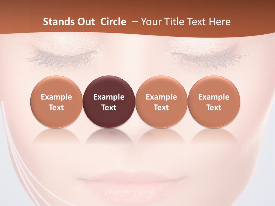 Sunset Sand Wave PowerPoint Template
