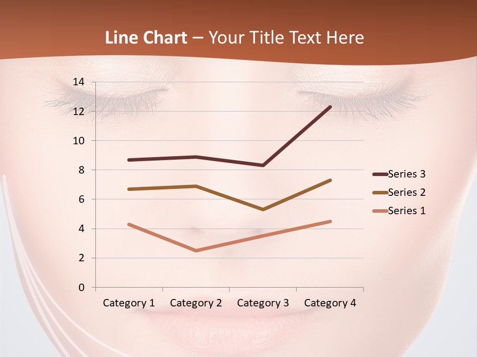 Sunset Sand Wave PowerPoint Template