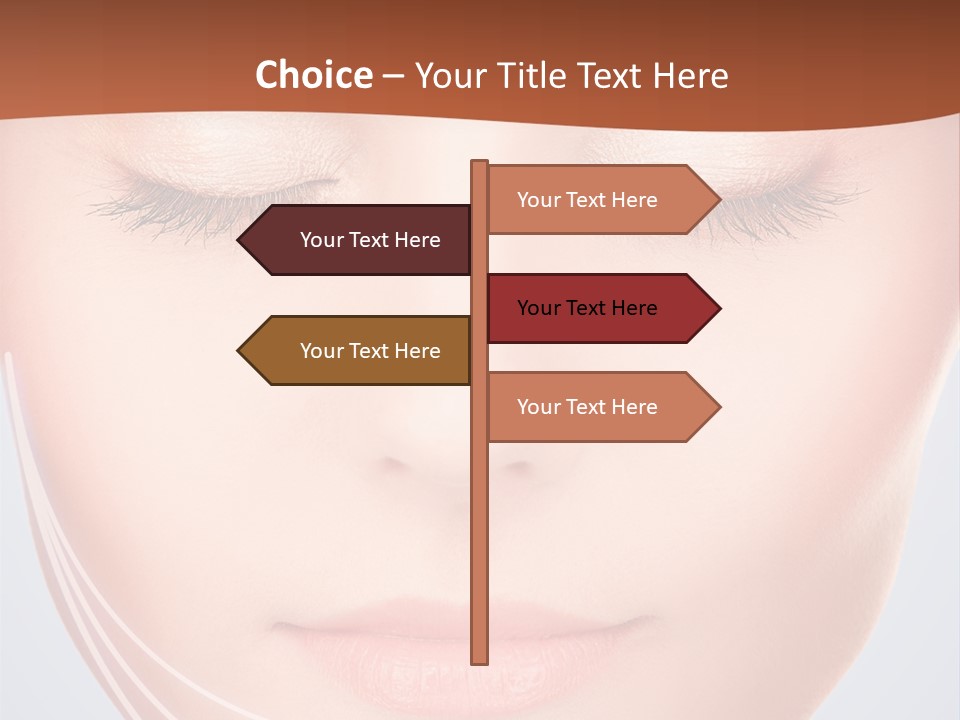 Sunset Sand Wave PowerPoint Template