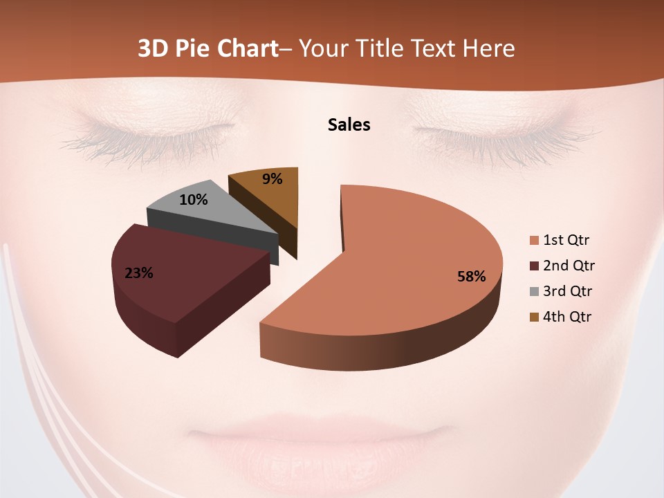 Sunset Sand Wave PowerPoint Template