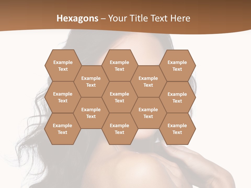 Sand Sad Woman PowerPoint Template