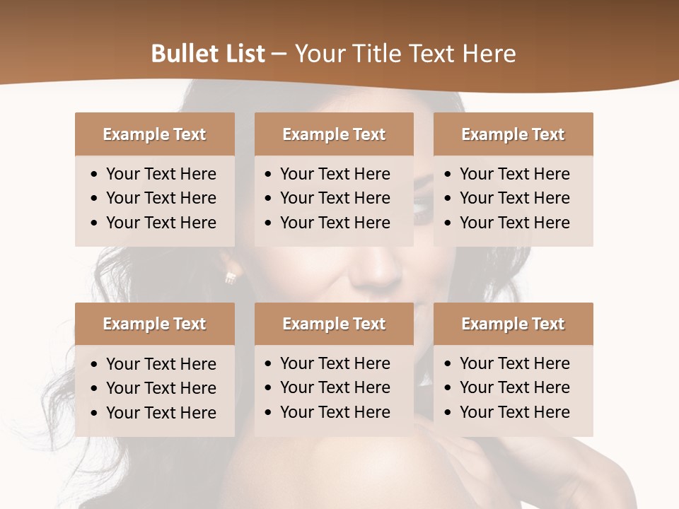 Sand Sad Woman PowerPoint Template