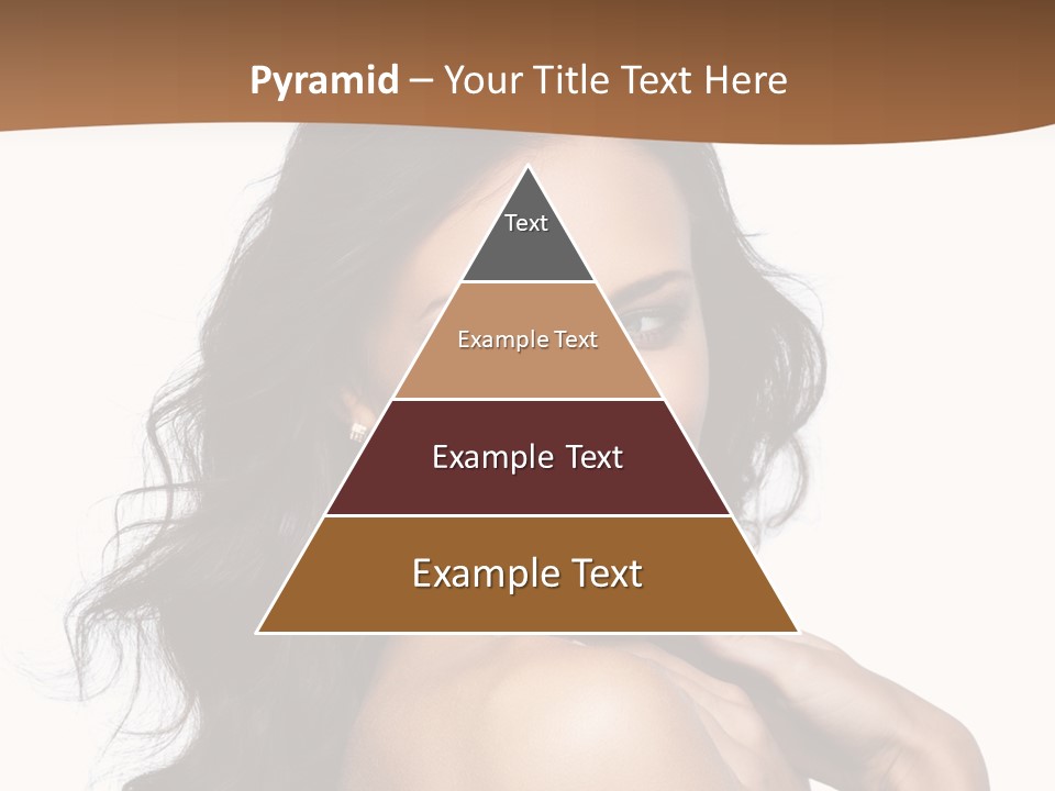 Sand Sad Woman PowerPoint Template