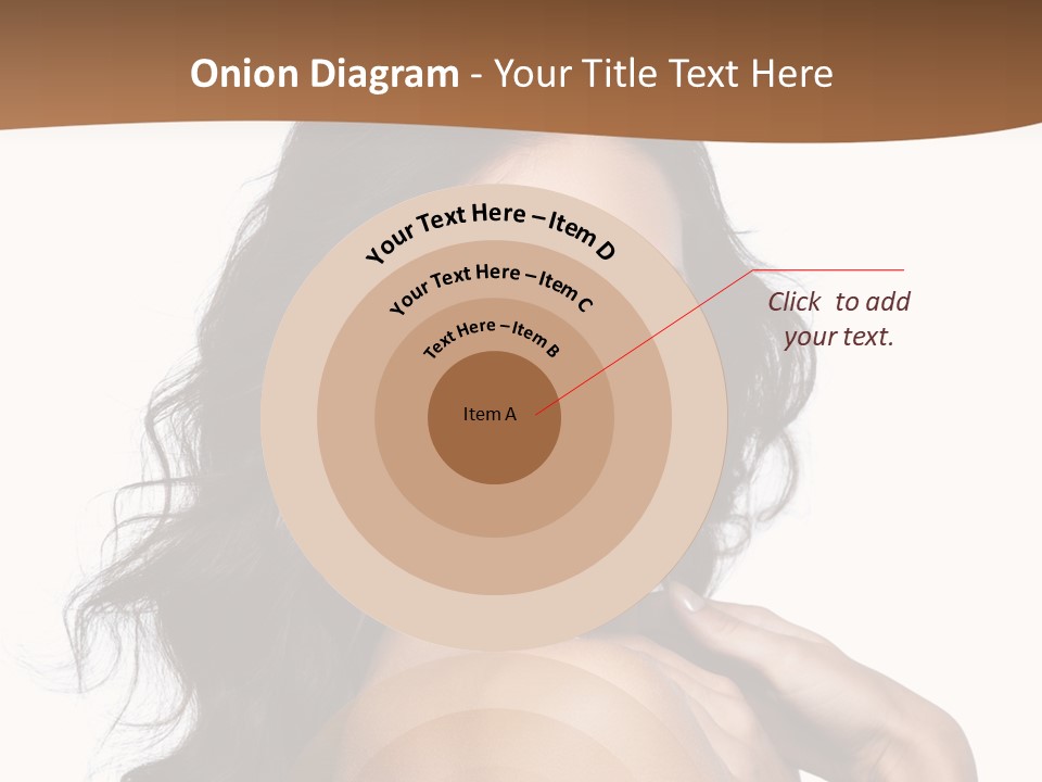 Sand Sad Woman PowerPoint Template