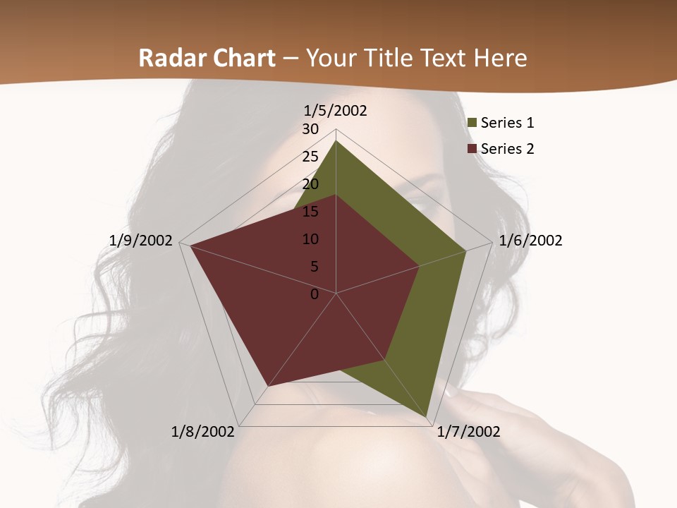 Sand Sad Woman PowerPoint Template