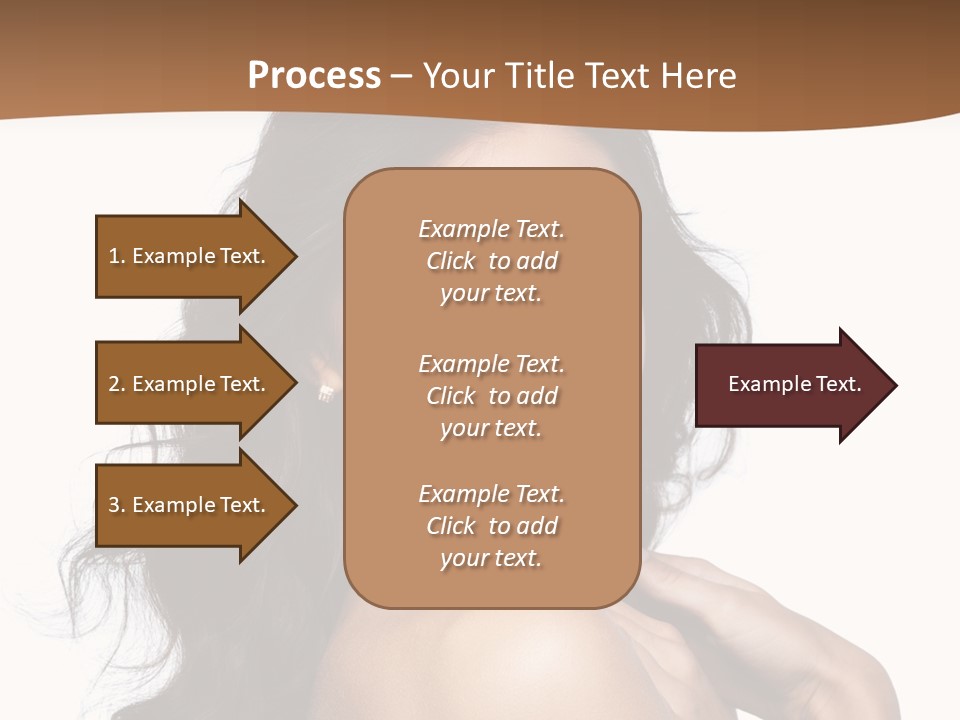 Sand Sad Woman PowerPoint Template