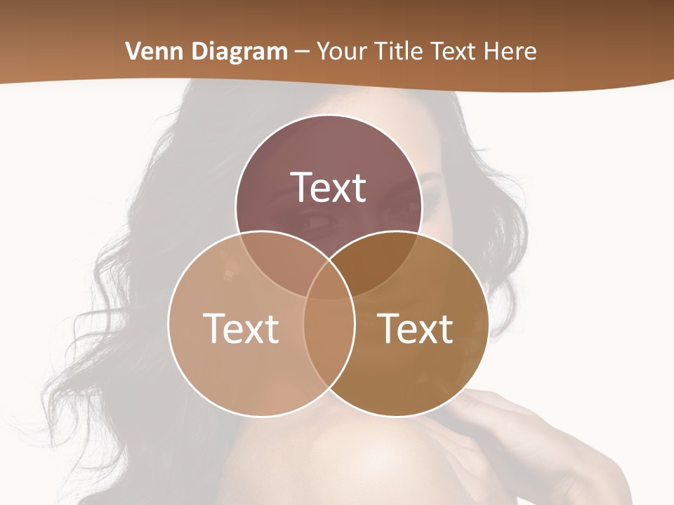 Sand Sad Woman PowerPoint Template