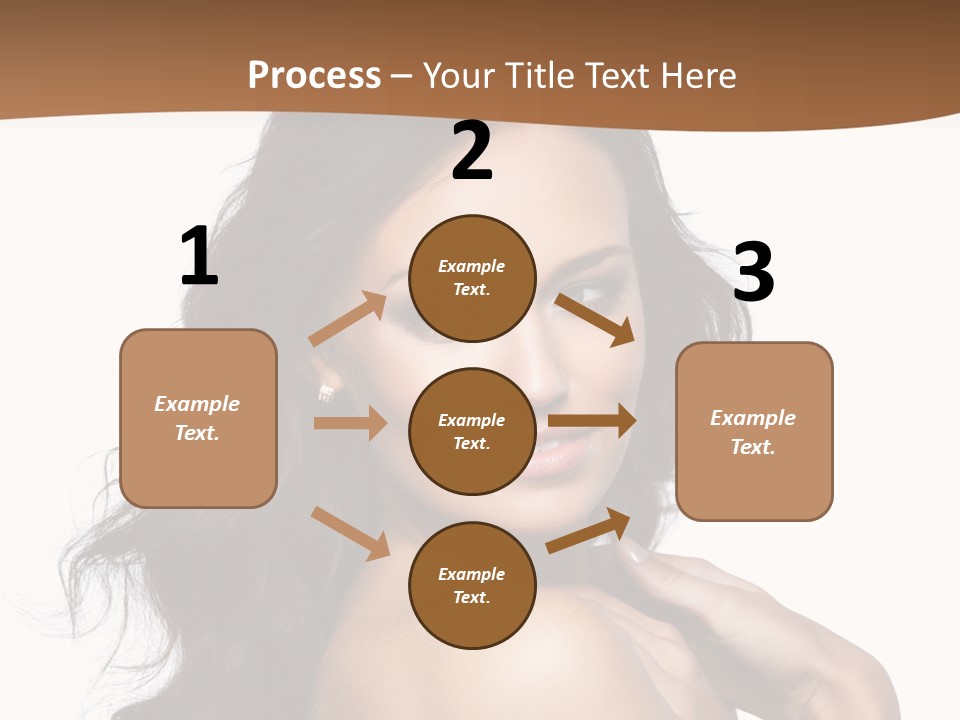 Sand Sad Woman PowerPoint Template