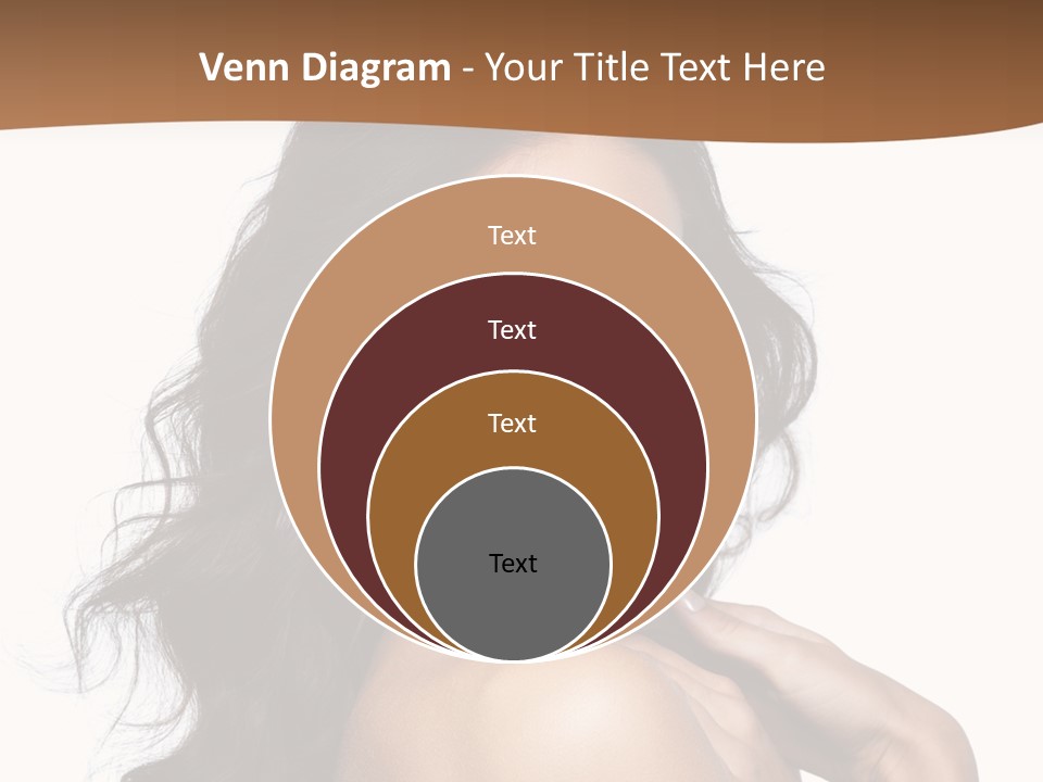 Sand Sad Woman PowerPoint Template